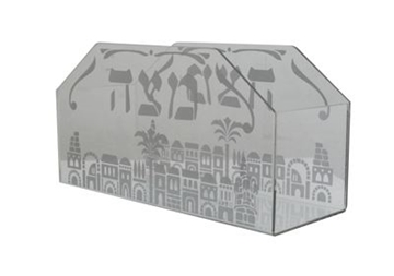 תמונה של מעמד מצות מזכוכית "ירושלים העתיקה"