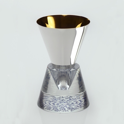 תמונה של גביע קידוש מקריסטל - קיסריה ארט